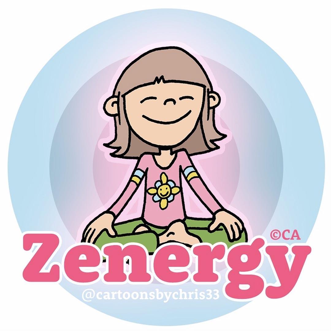 zenergy mindfulness cartoon