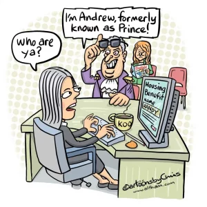 Editorial Cartoons - Andrew formerly known as Prince